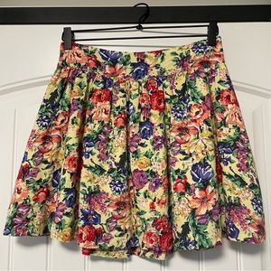 Anthropologie Tini Lili Floral Skirt Size: Medium